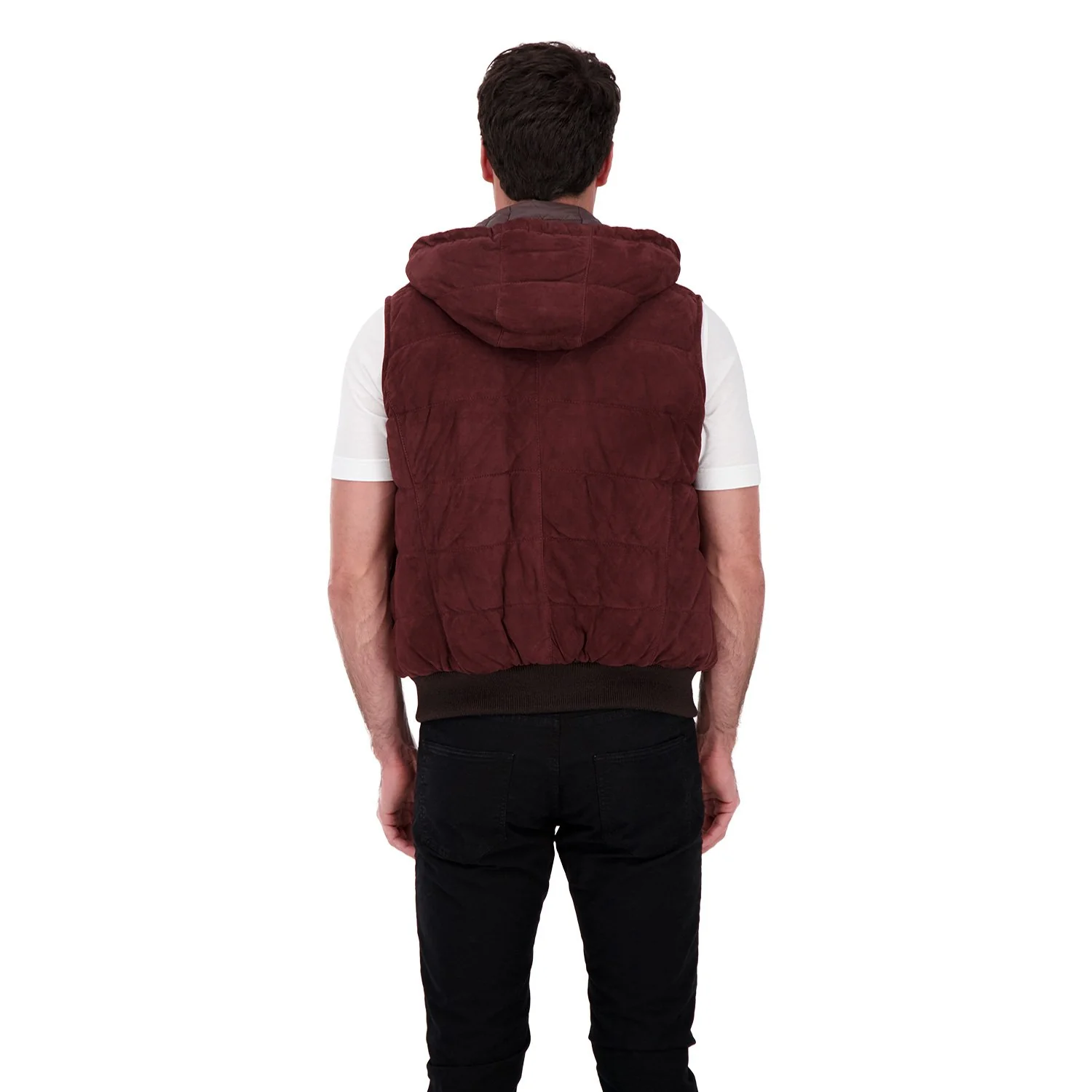Barba Napoli Burgundy Barba Skate Vest - Image 4