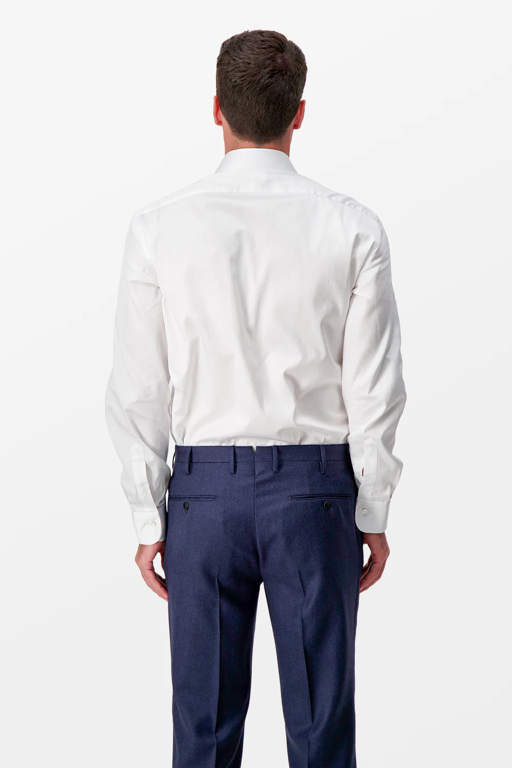 Barba Napoli White Classic Shirt - Image 4