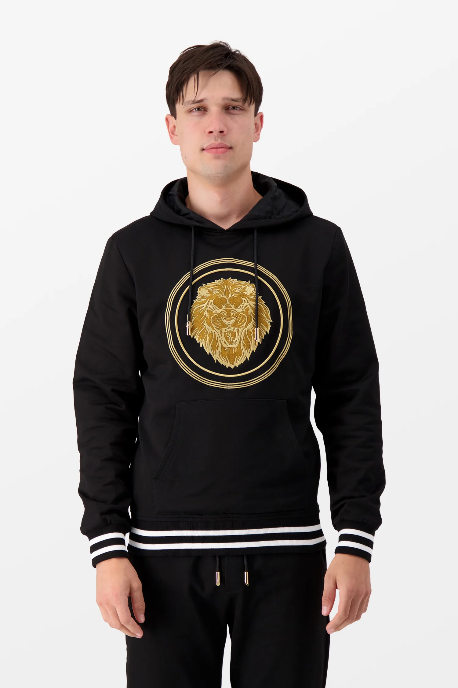 Billionaire Black/Gold Luxury Hoodie - Image 3