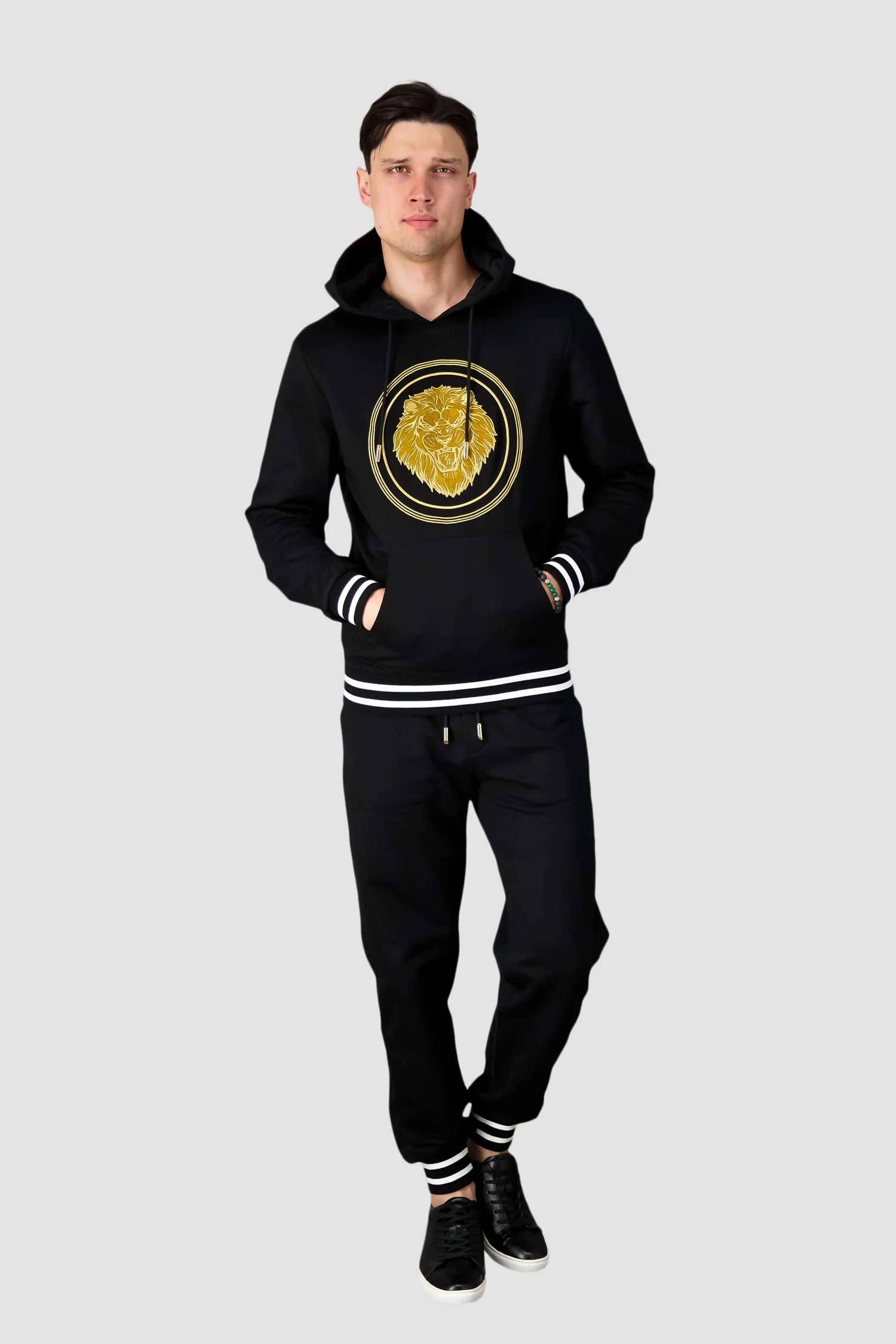 Billionaire Black/Gold Luxury Hoodie - Image 7