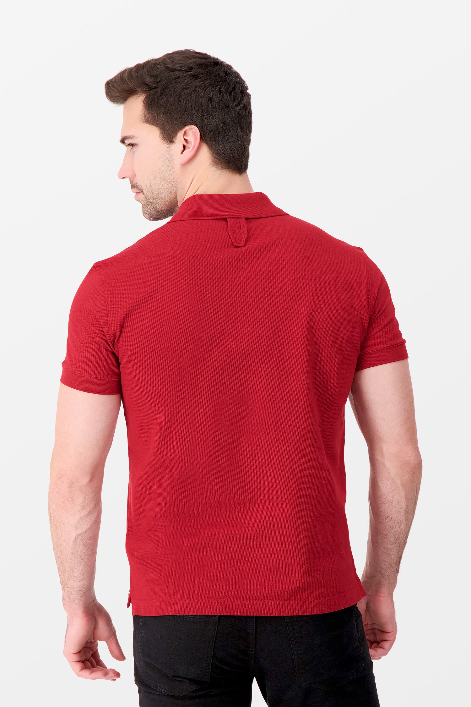 Billionaire Red SS Members Only Polo - Image 5