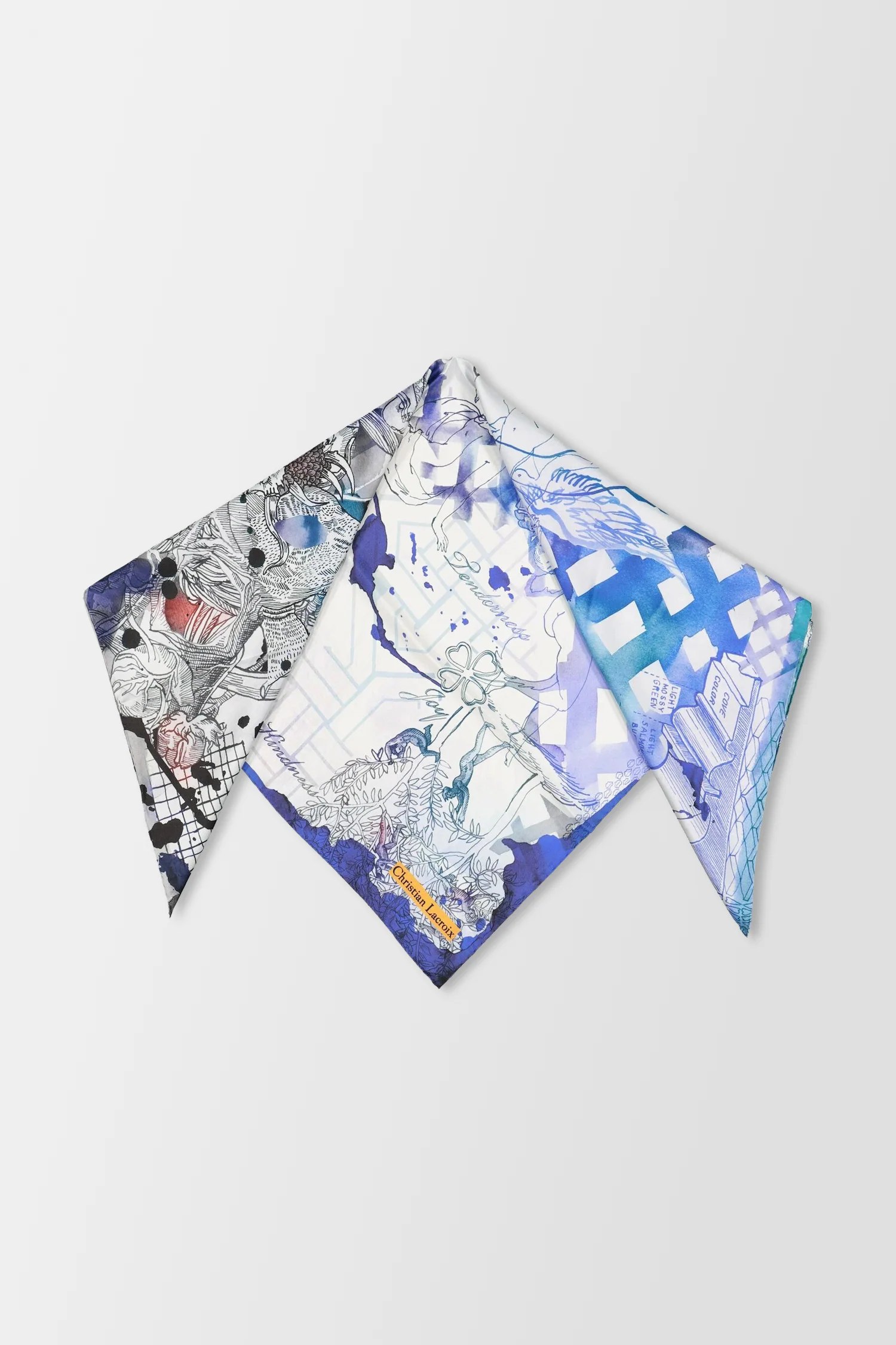 Christian Lacroix Blue Tagomago 4 - Image 3