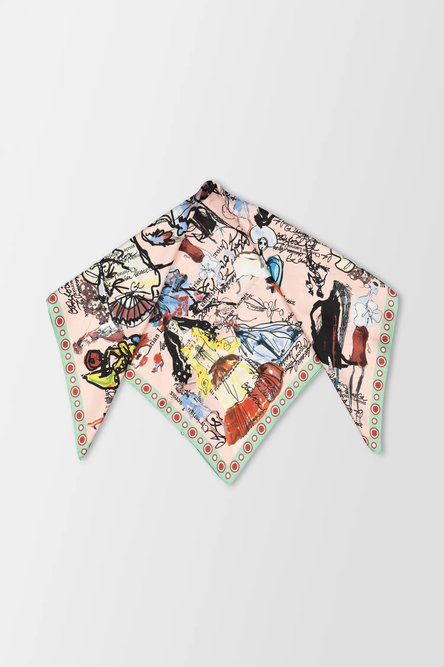 Christian Lacroix Multicolor Croquis 2 - Image 3
