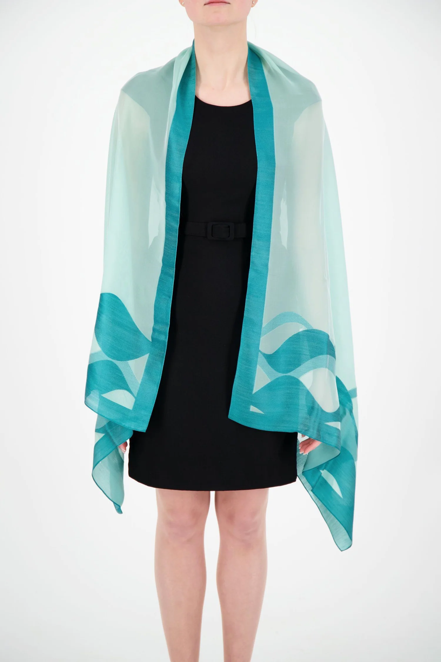 Como Silks Green Waves Persiane - Image 3