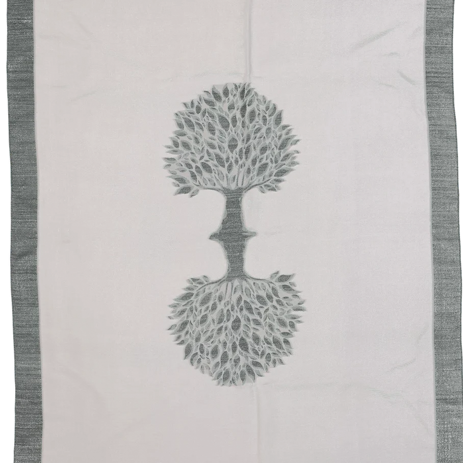 Como Silks White/Grey Waves Bianco Nero - Image 3