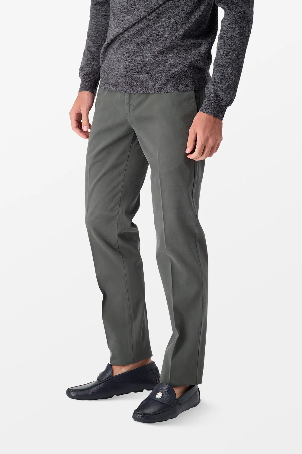 Incotex Grey Classic Trousers - Image 4