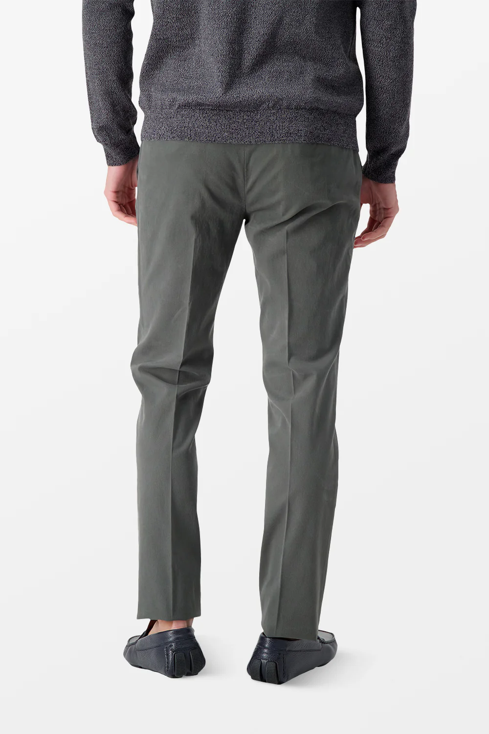 Incotex Grey Classic Trousers - Image 5