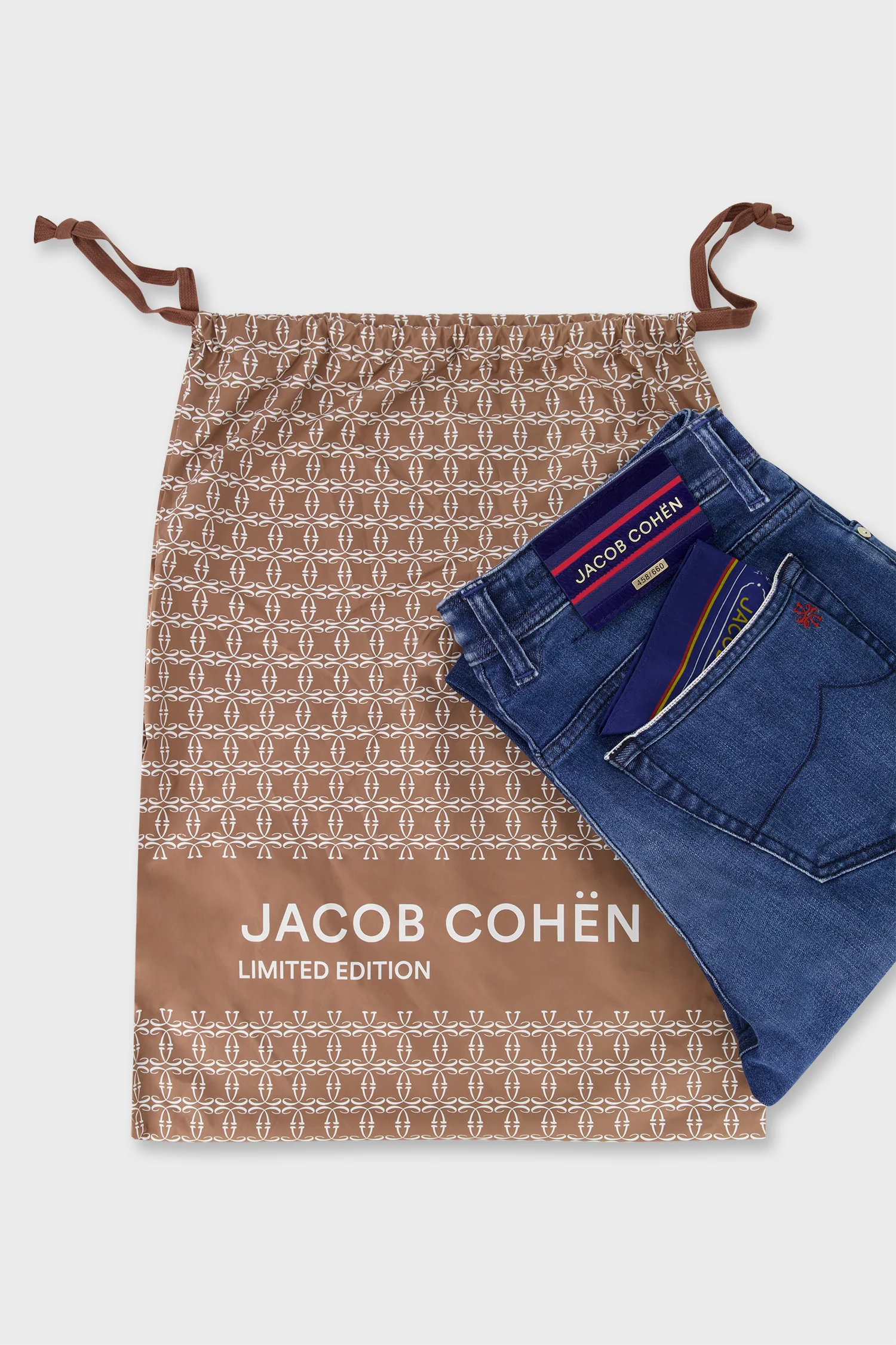 Jacob Cohen Blue Slim Fit Bard Limited Edition Jeans - Image 9
