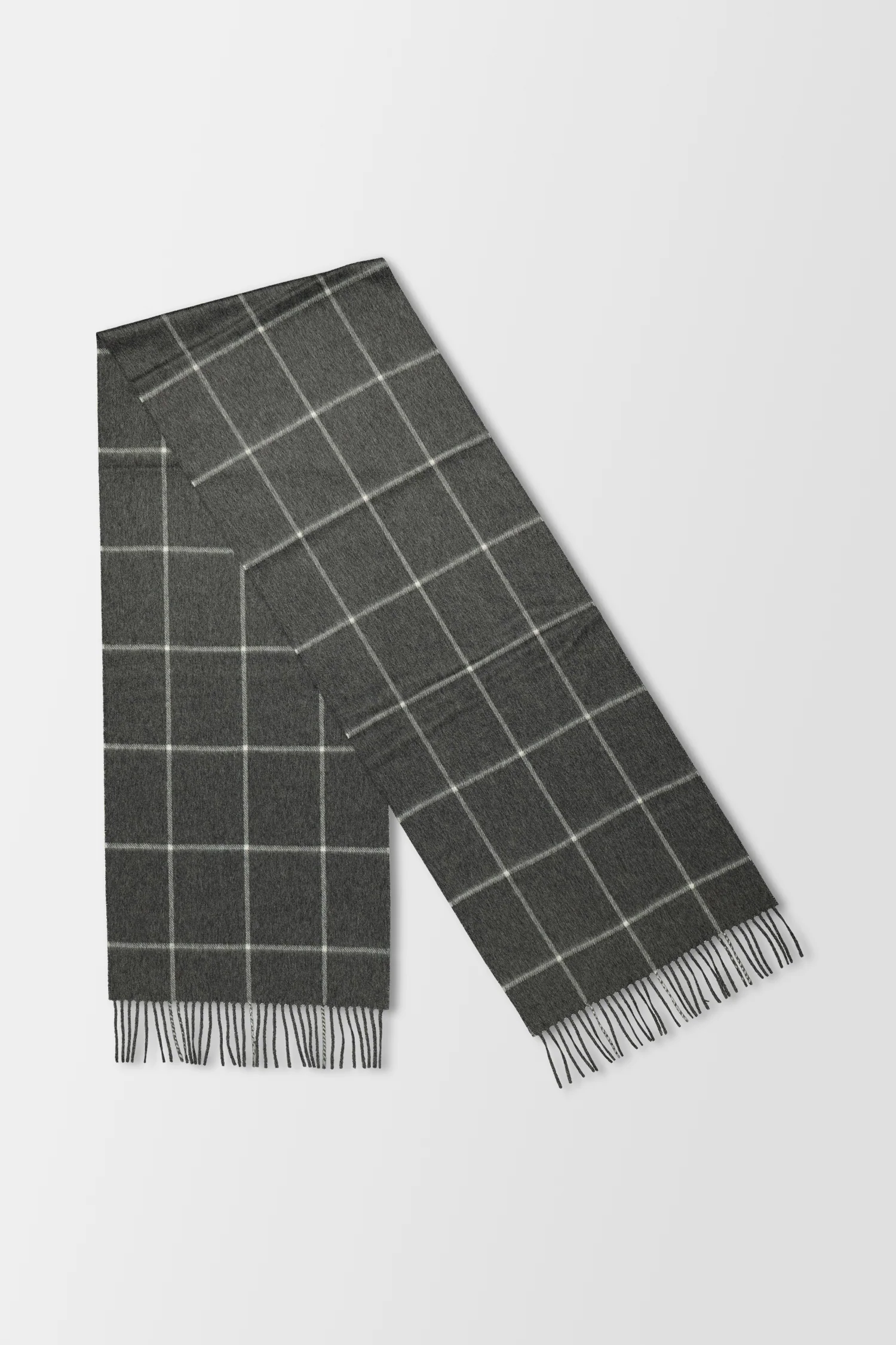 Joshua Ellis Grey Scarf - Image 3
