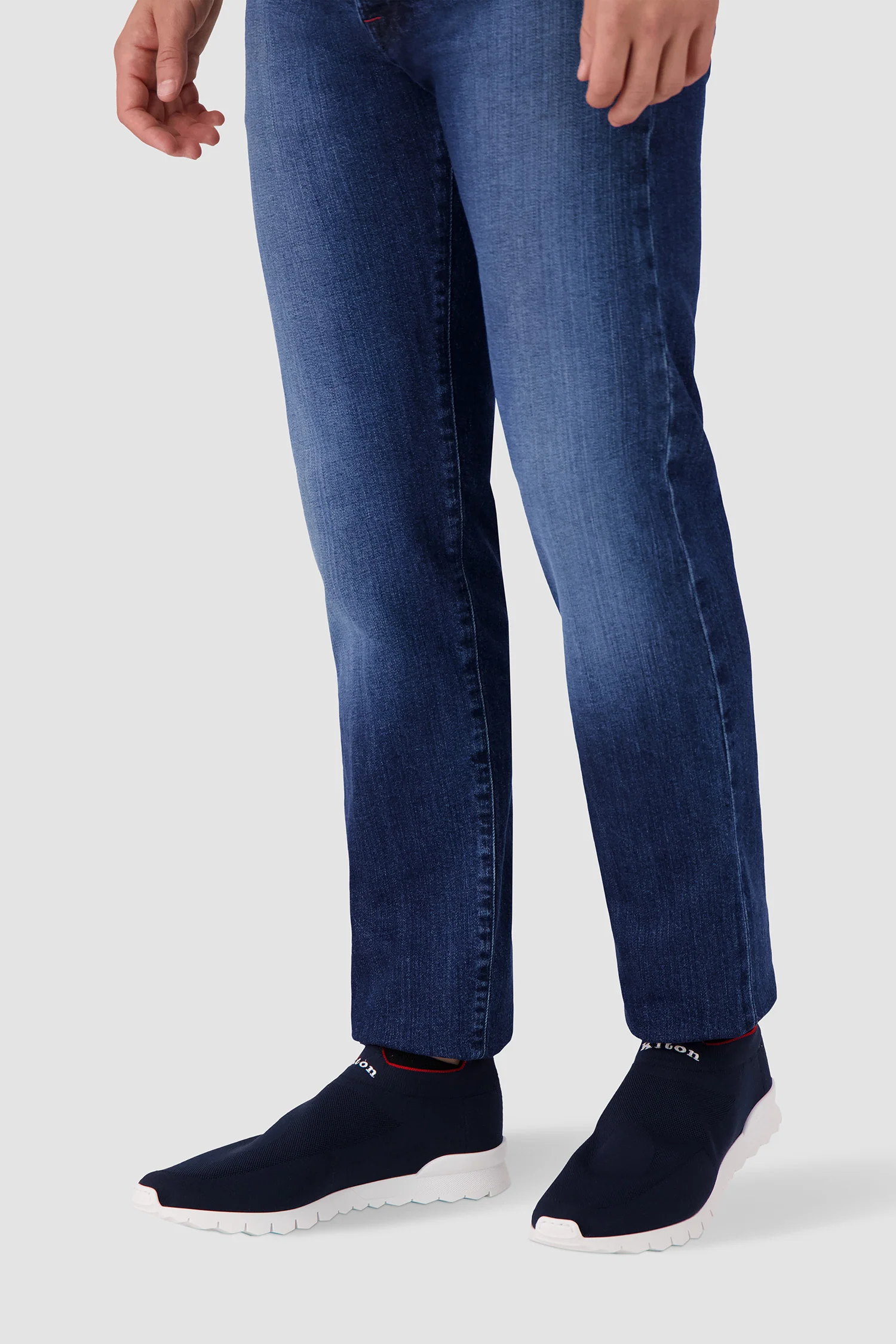 Kiton Blue Sock Trainers - Image 9