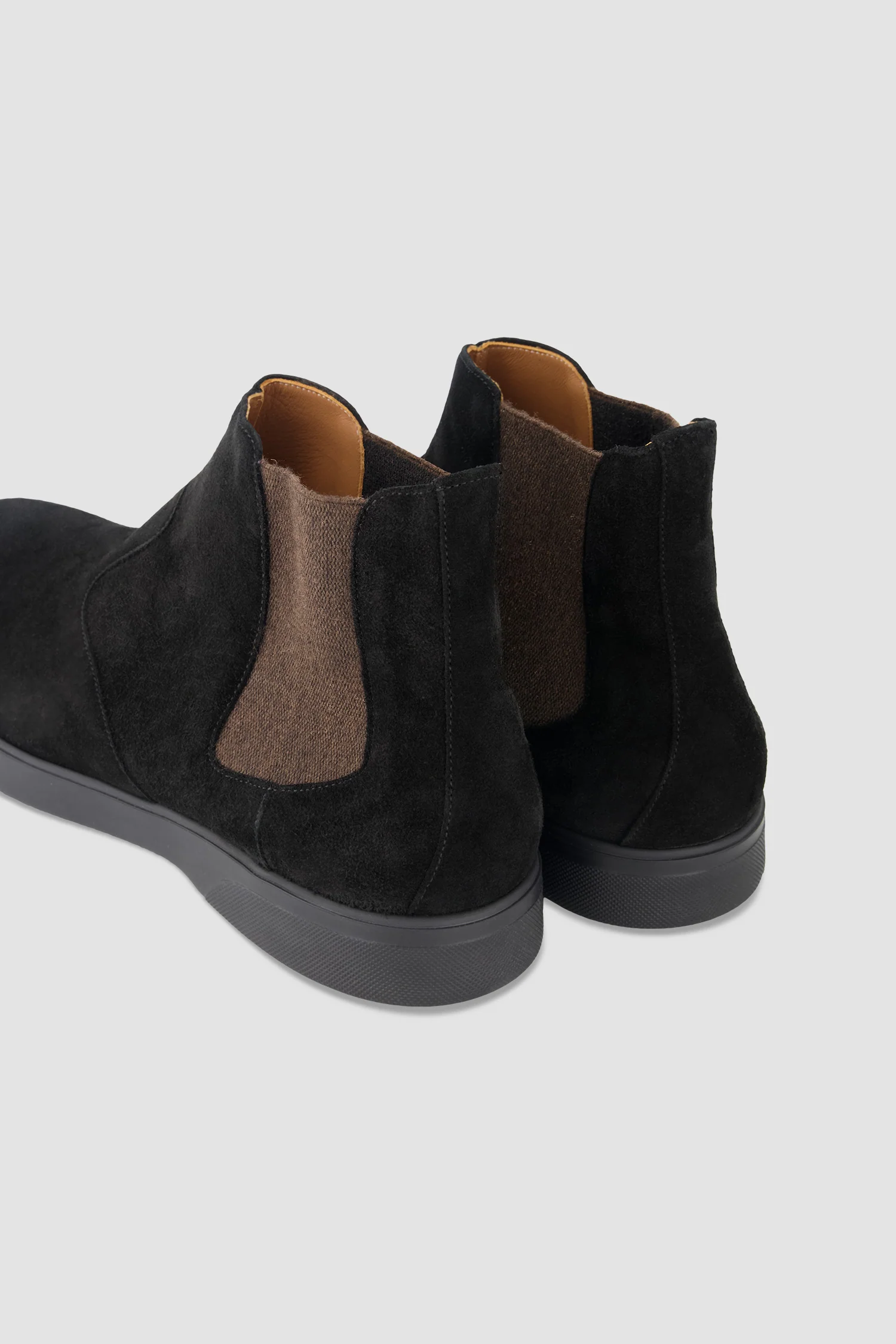 Kiton Black Ankle Boots - Image 5