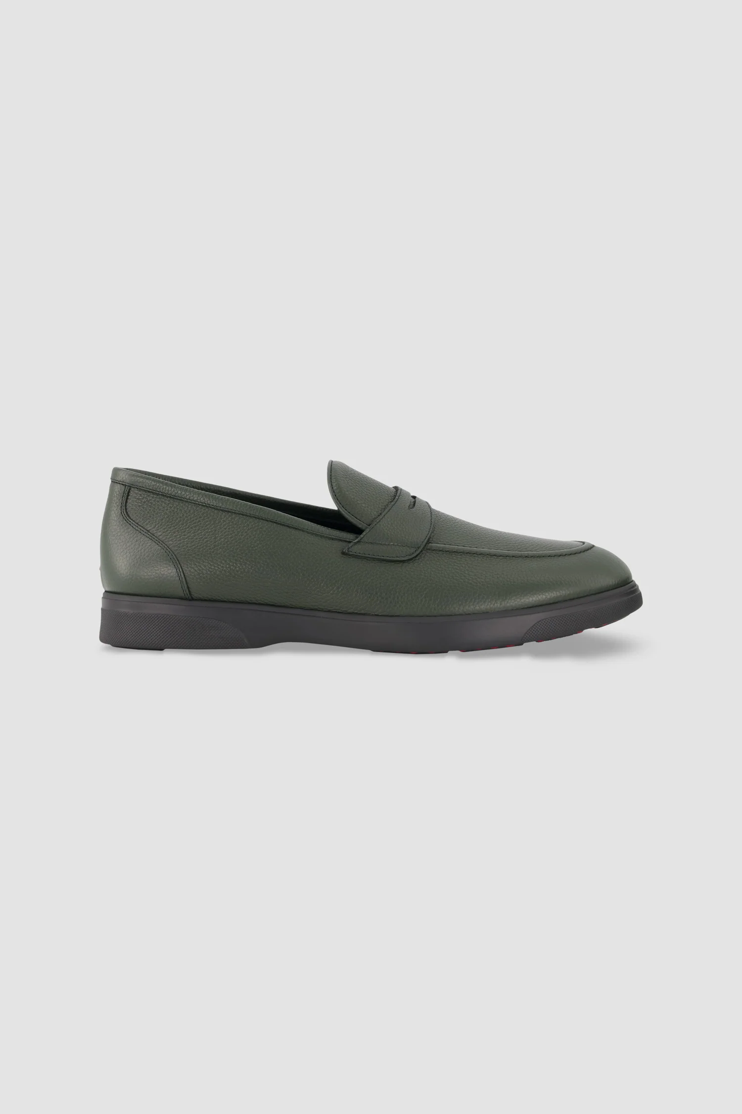 Kiton GreenFinch Leather Loafers - Image 3