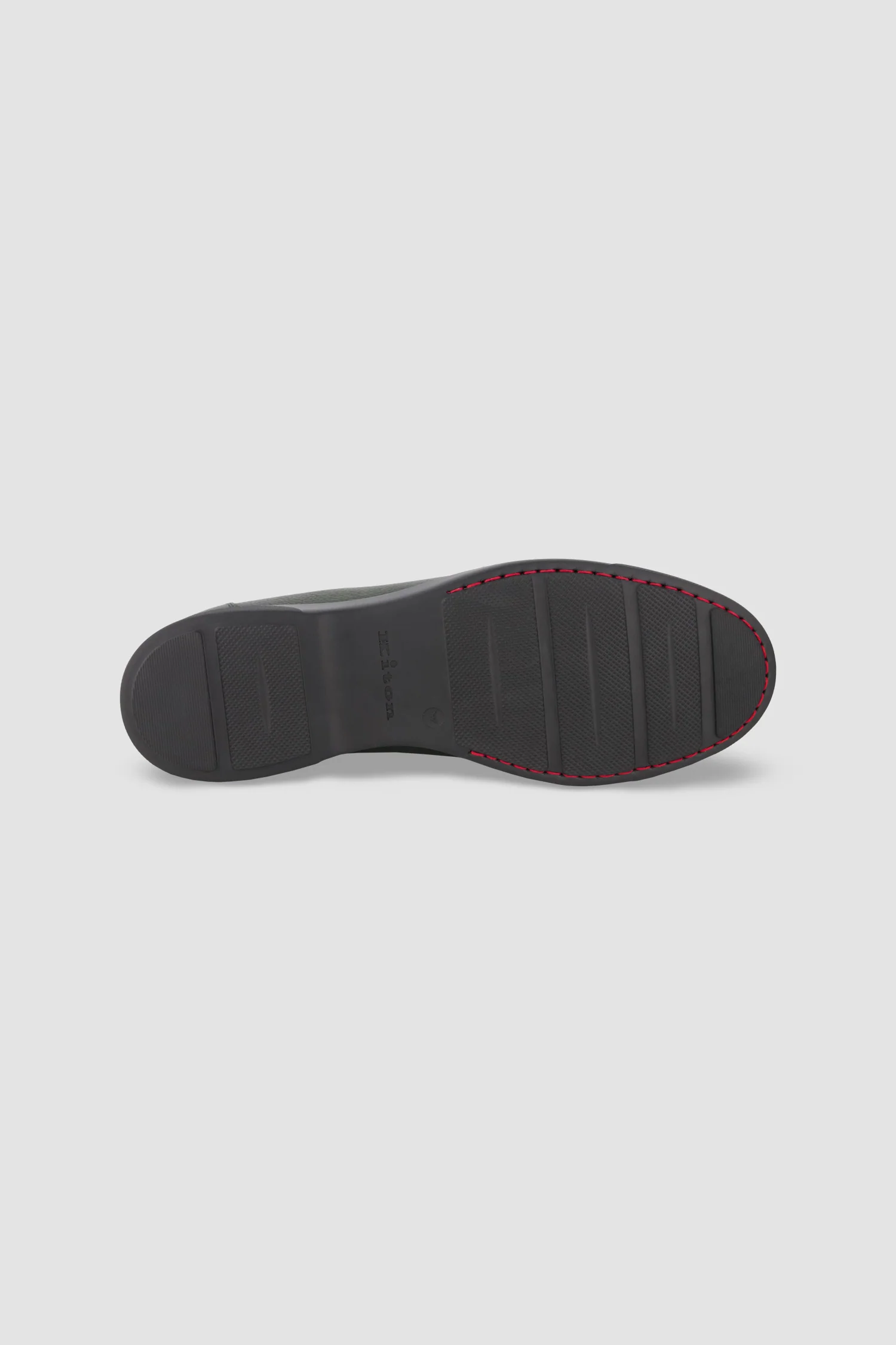 Kiton GreenFinch Leather Loafers - Image 4