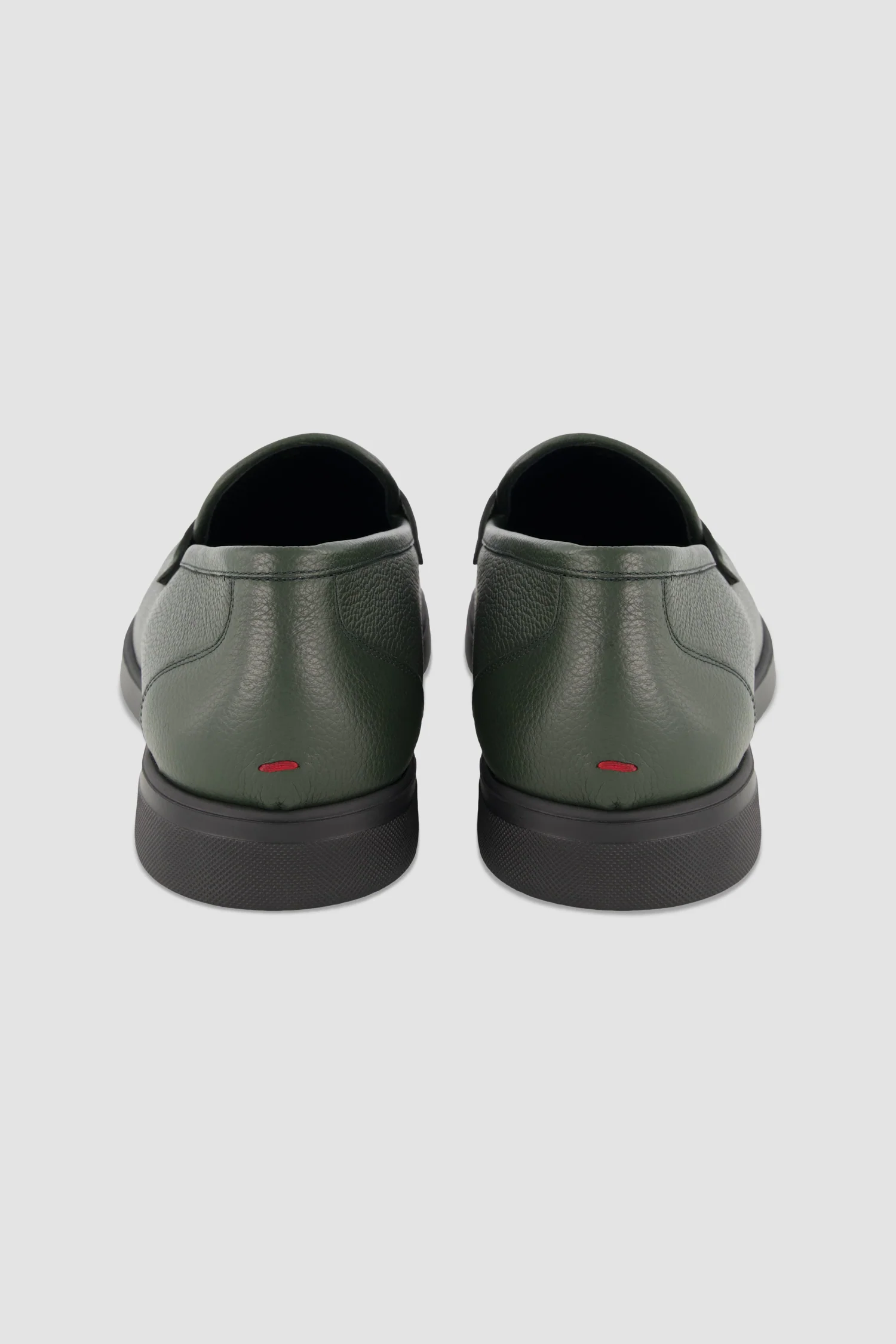 Kiton GreenFinch Leather Loafers - Image 6