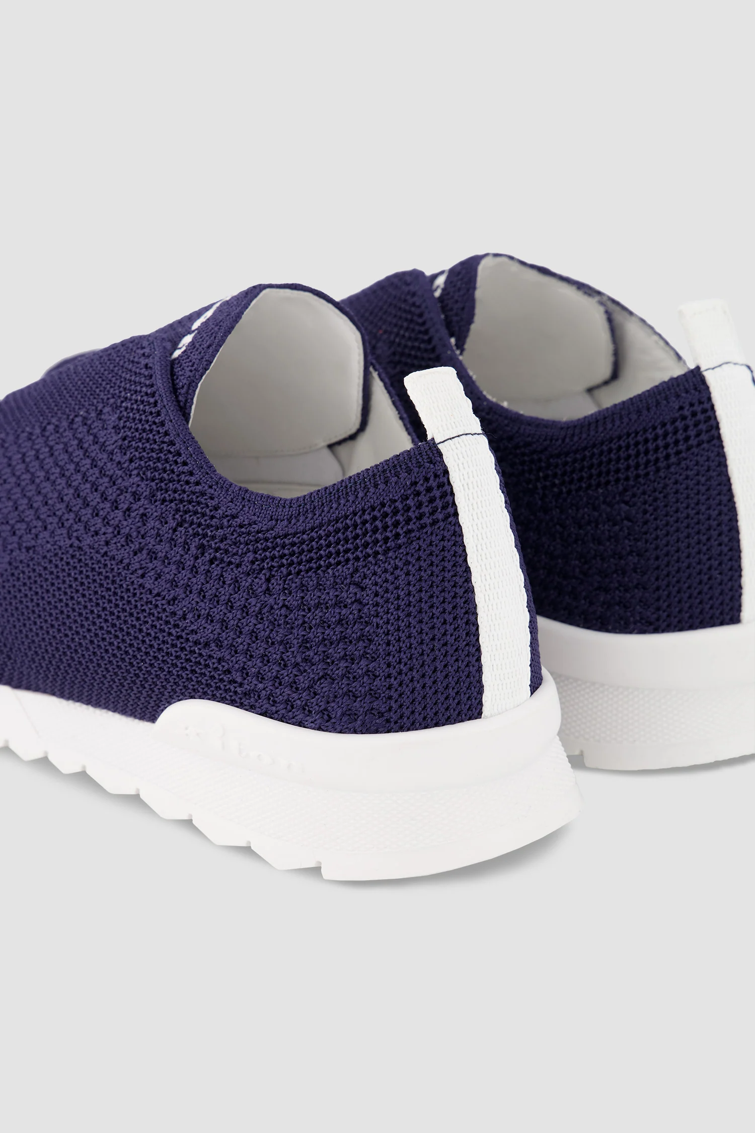 Kiton Navy Sneakers - Image 3