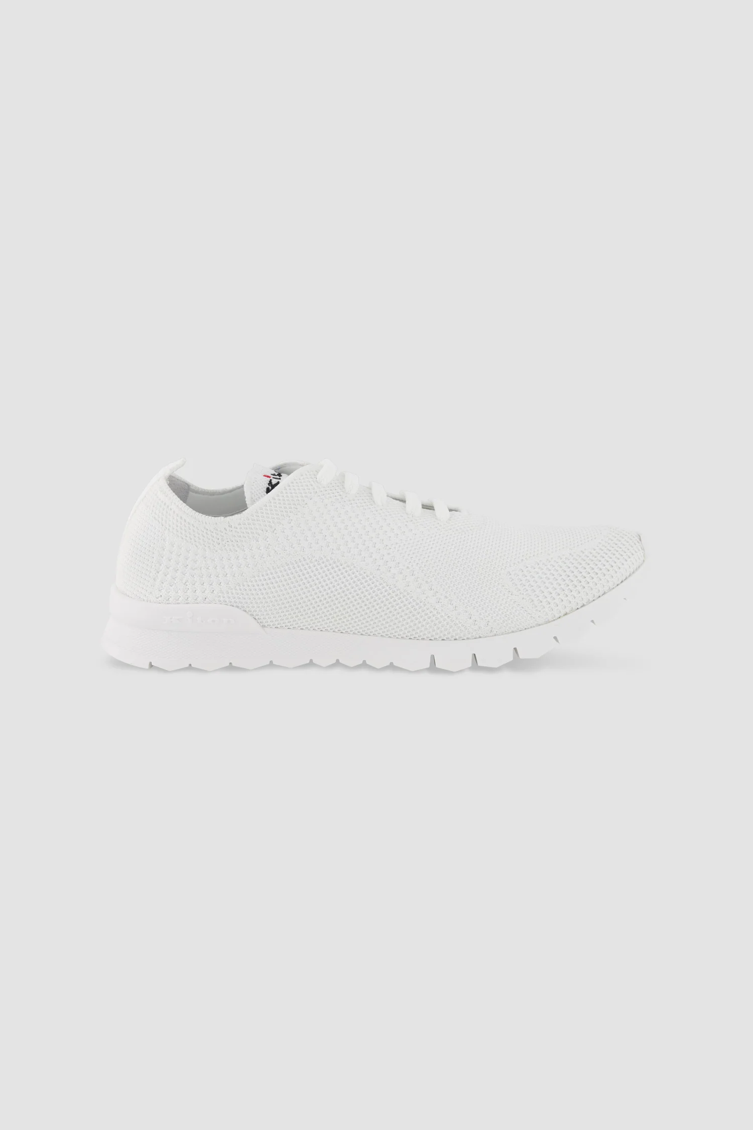 Kiton White Knit Sneakers - Image 3