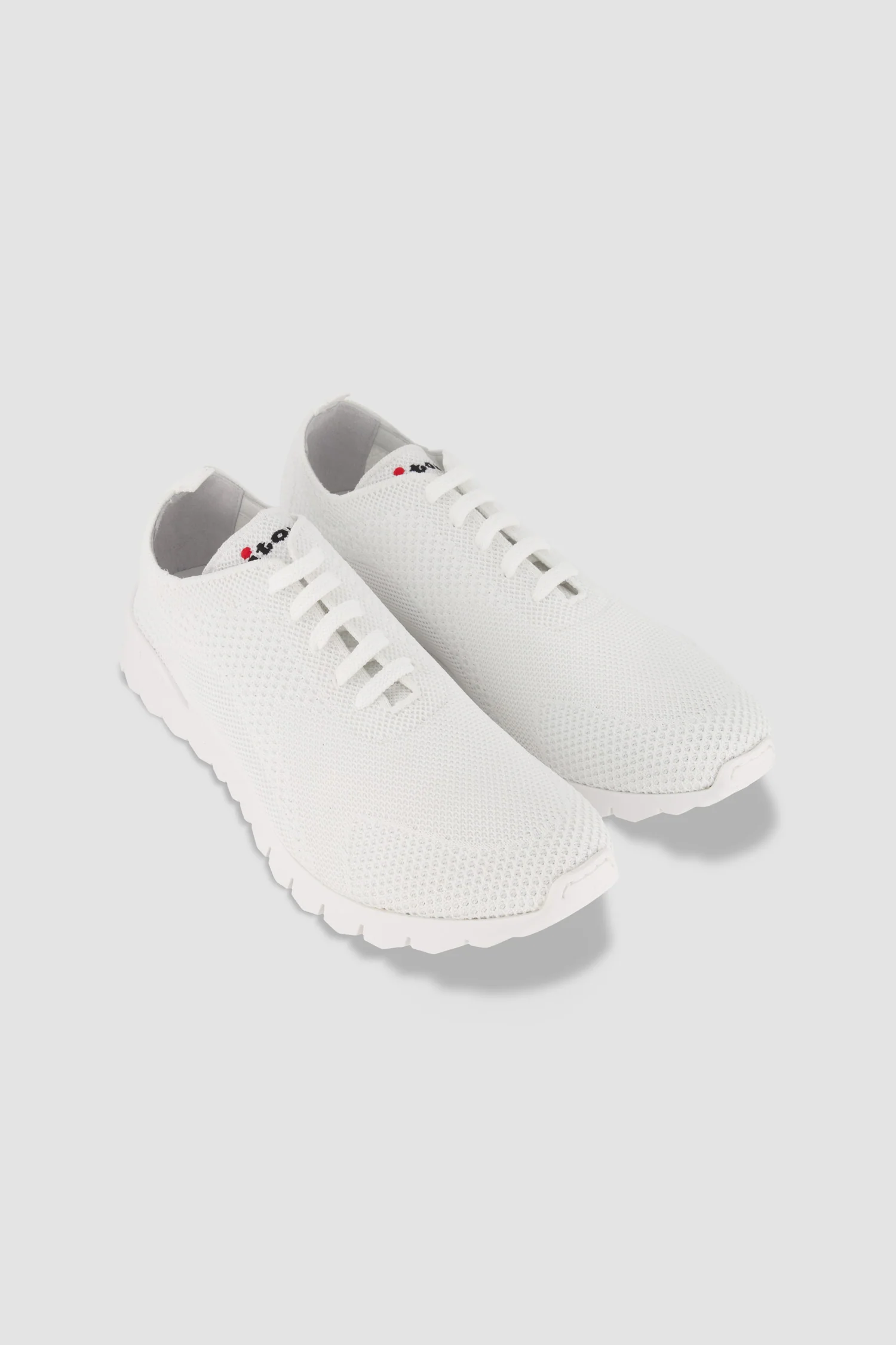 Kiton White Knit Sneakers - Image 7