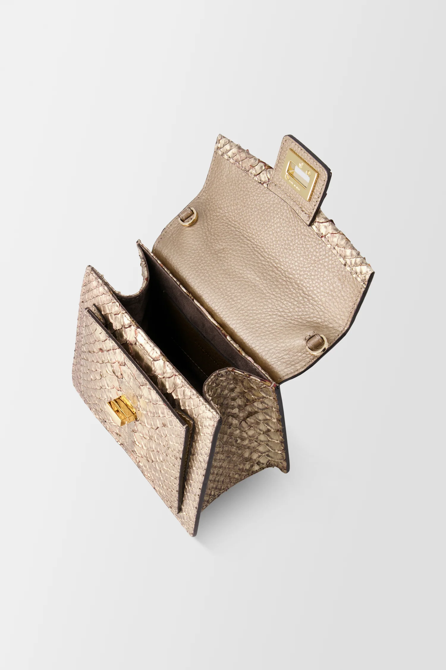 Krenoir Beige Fish Mini Kandie Handbag - Image 4