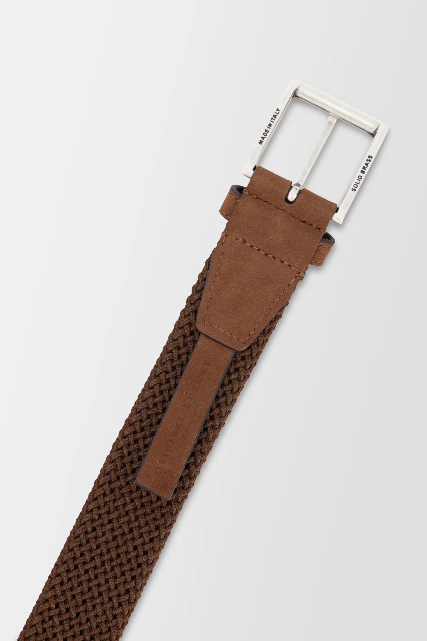 Original Luxury Arezzo Brown Belt - Image 3
