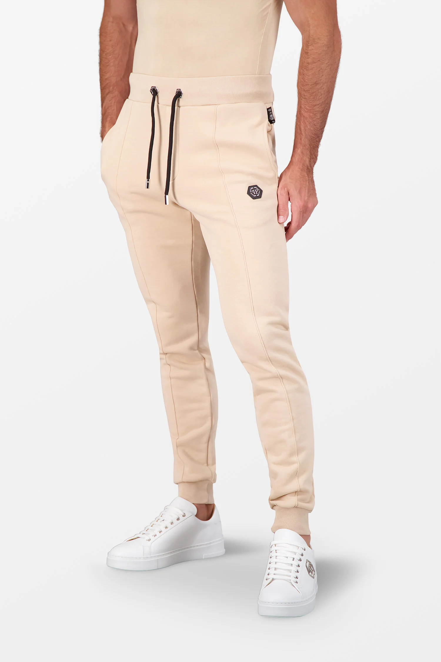 Philipp Plein Beige Jogging Trousers - Image 5