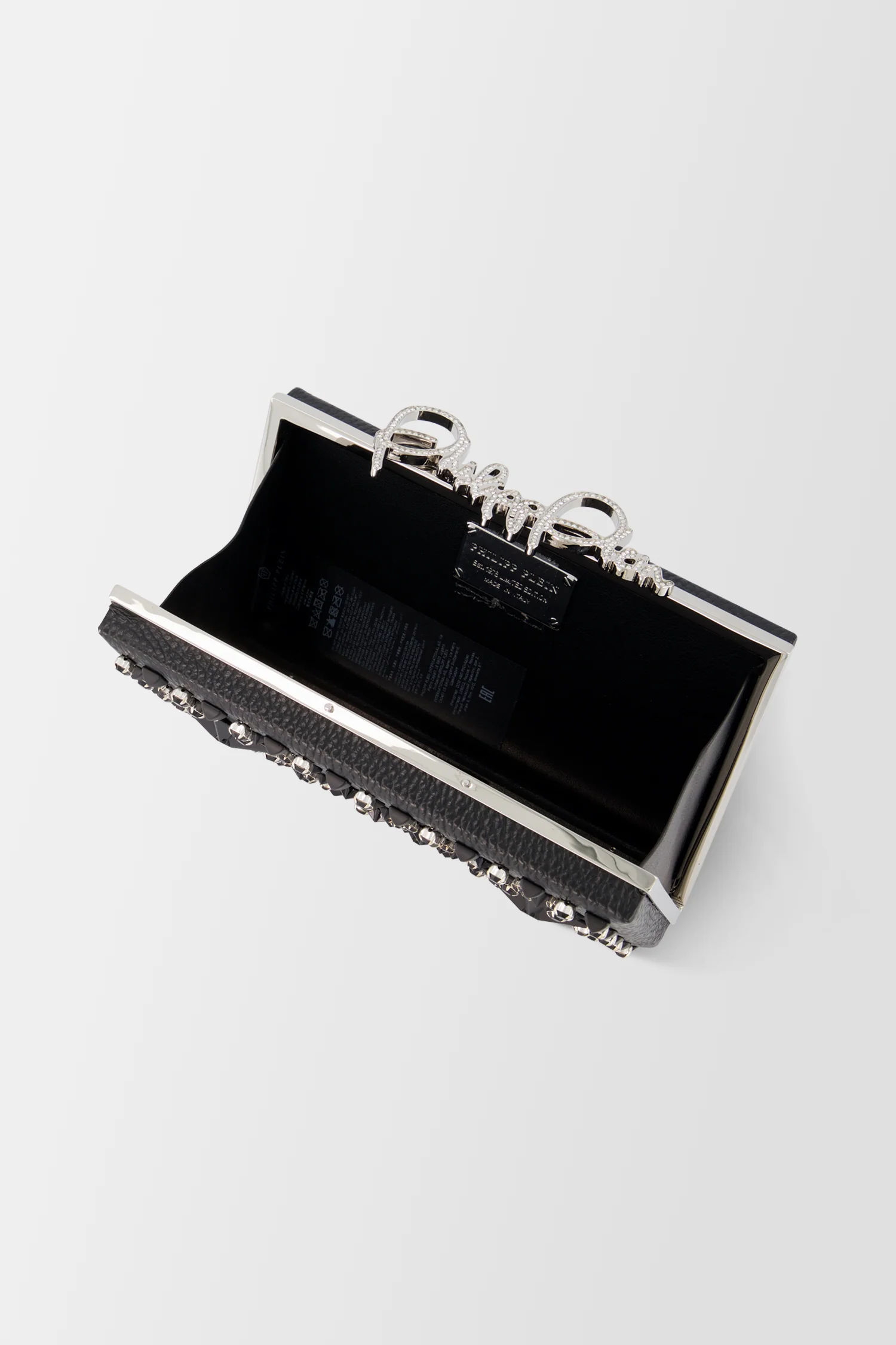 Philipp Plein Black Signature Clutch - Image 3