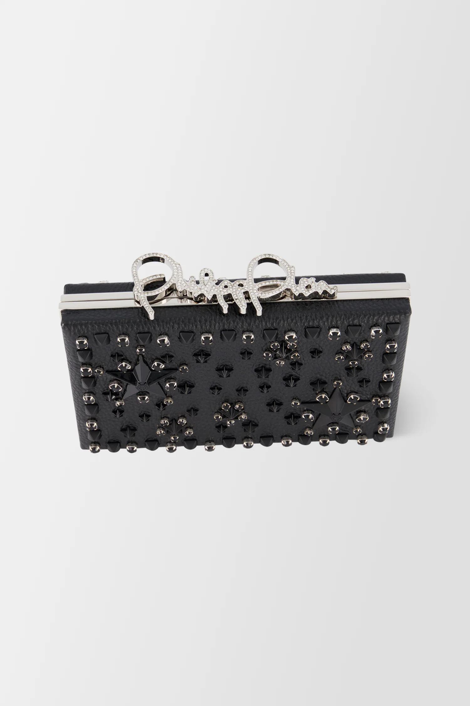 Philipp Plein Black Signature Clutch - Image 4
