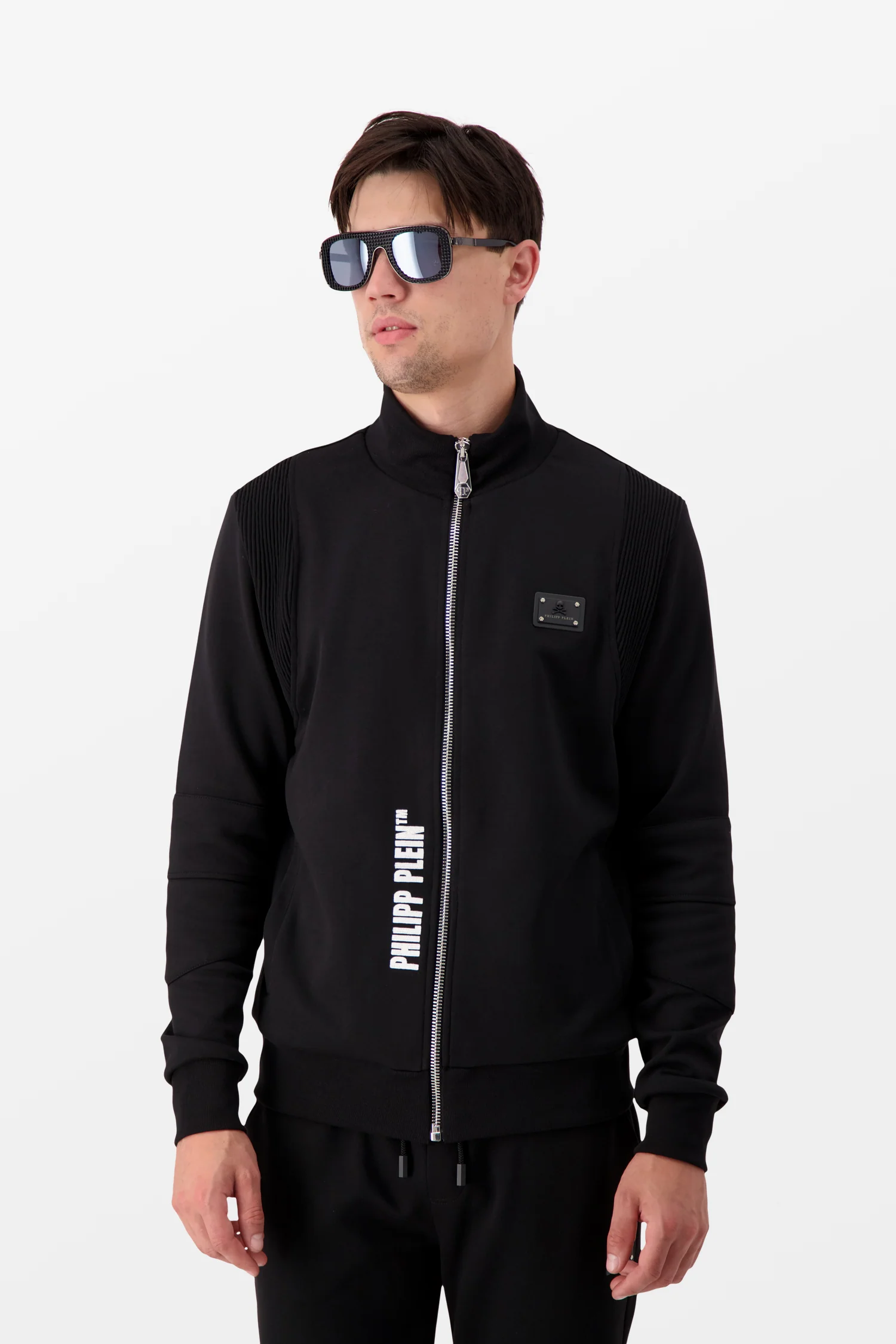 Philipp Plein Nickel/Black Sunglasses - Image 3