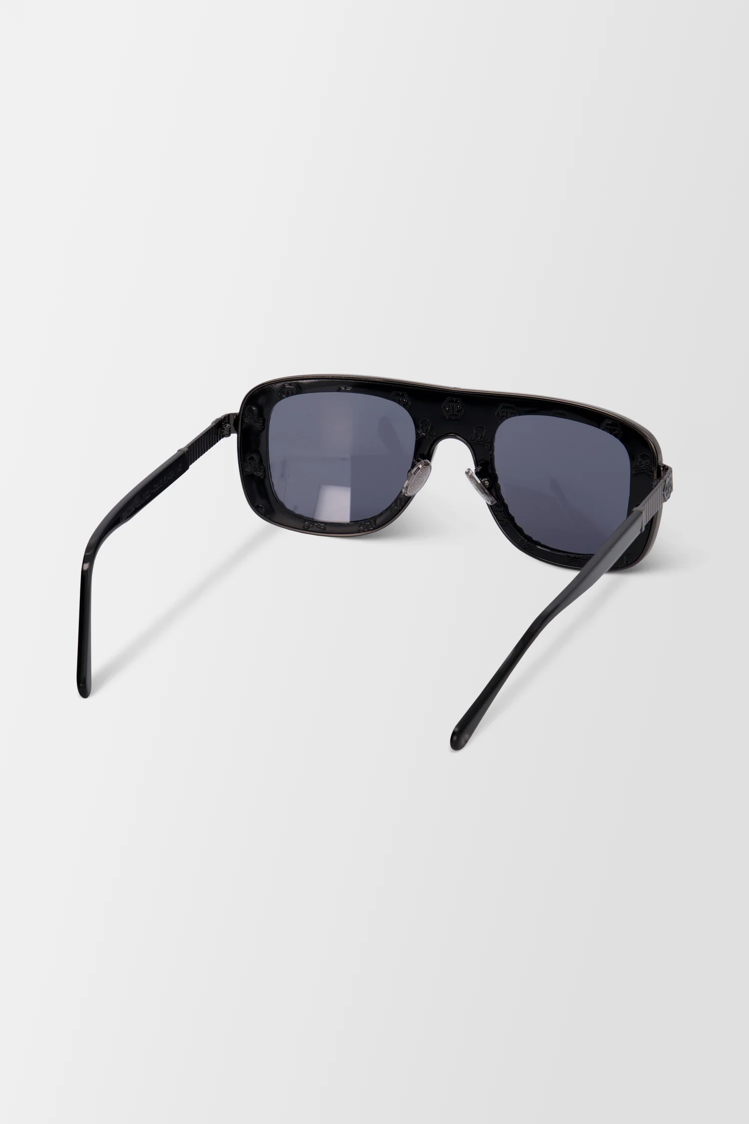 Philipp Plein Nickel/Black Sunglasses - Image 5