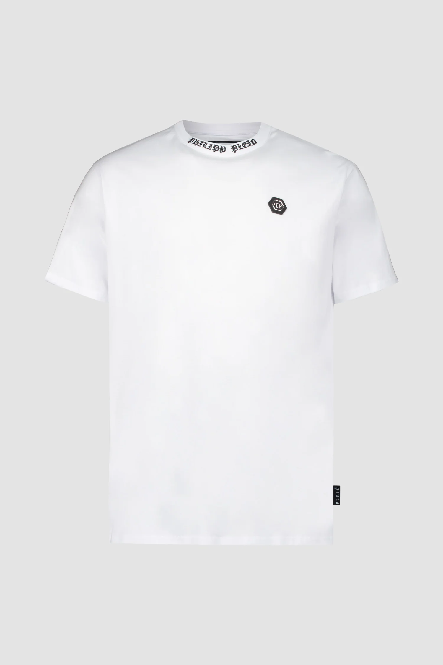 Philipp Plein White Round Neck SS PAK T-Shirt