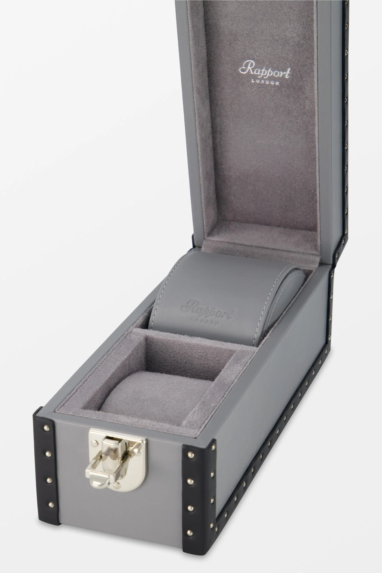 Rapport Grey Kensington Two Watch Box - Image 3