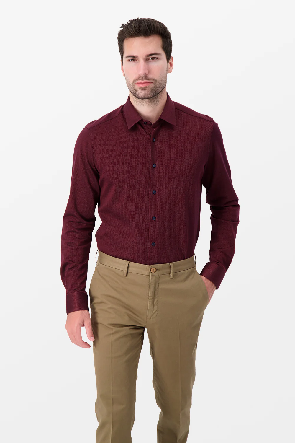 Zilli Red Classic Shirt - Image 2